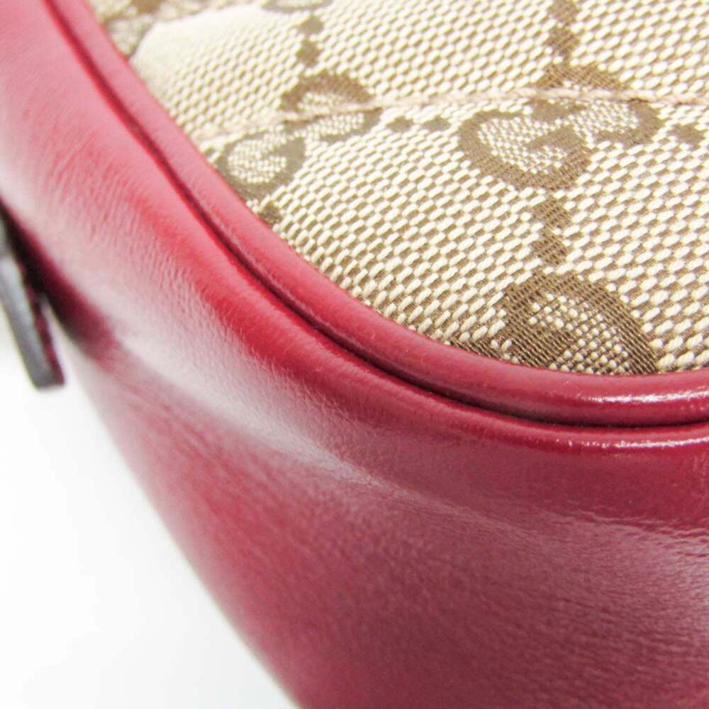 GUCCI Authentic Cream Leather GG Marmont Shoulder Bag - Picture 6 of 16